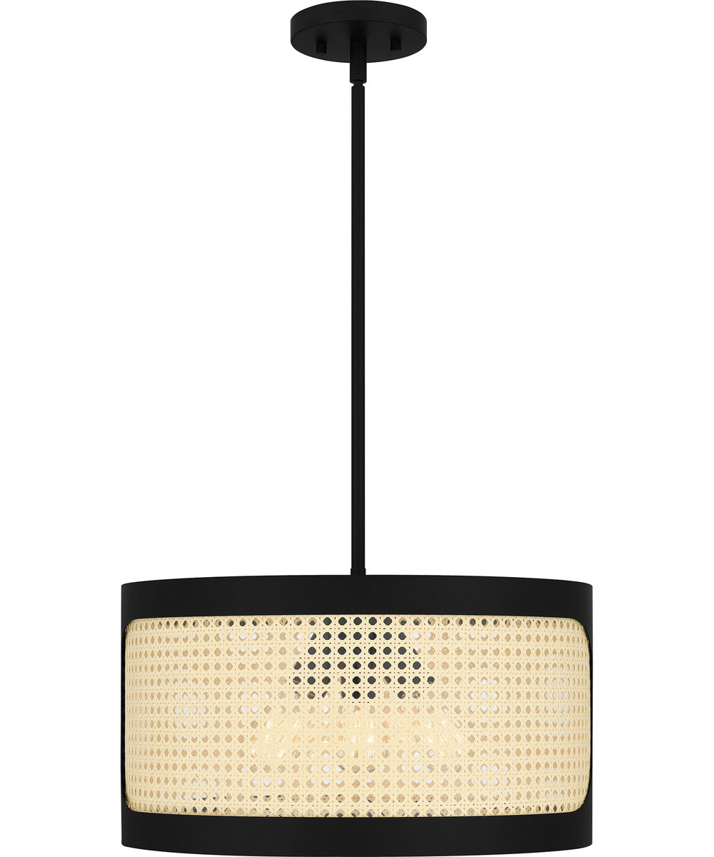 Syrah Large 3-light Pendant Matte Black