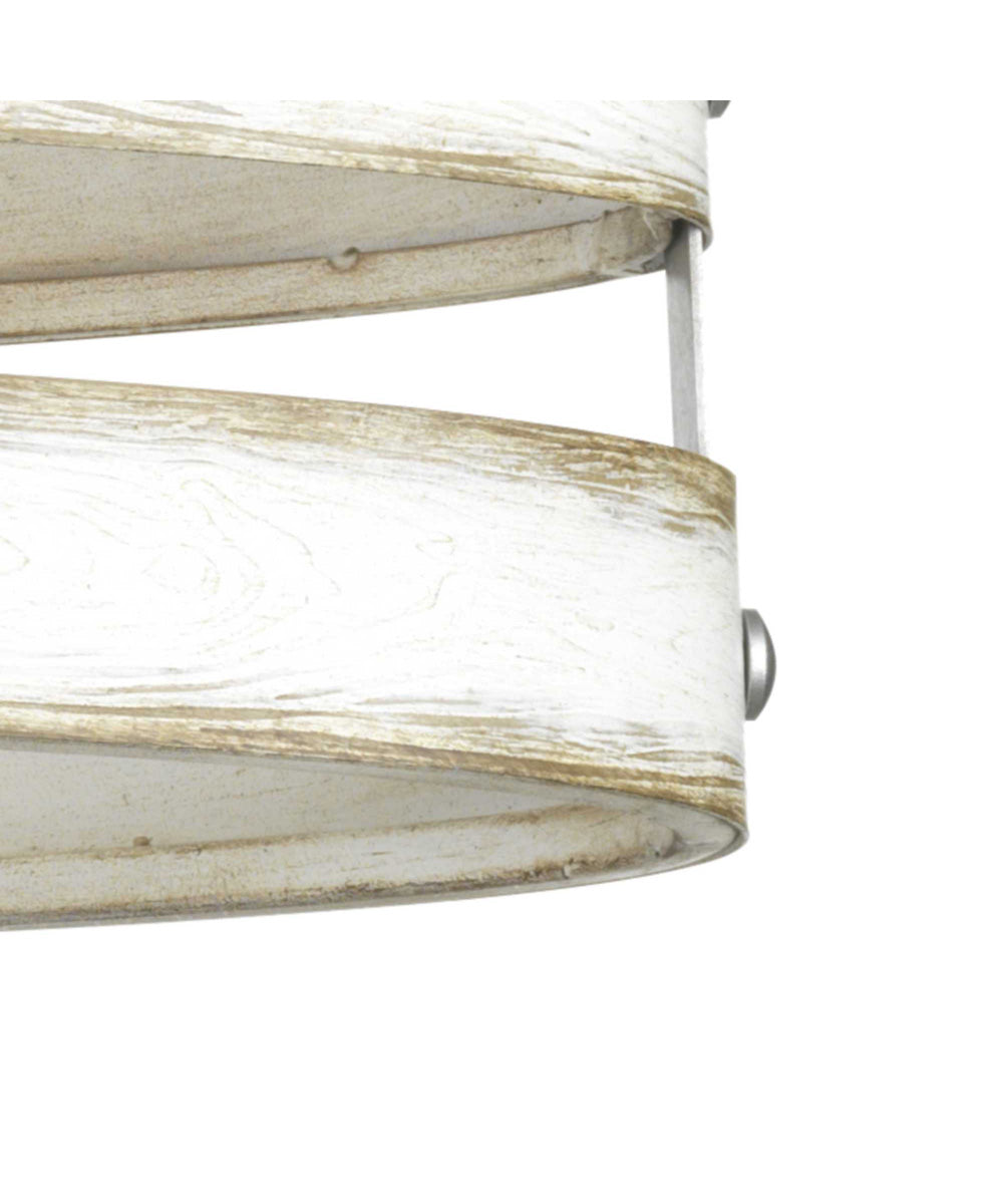Gulliver 4-Light Coastal Linear Chandelier Light Galvanized Finish