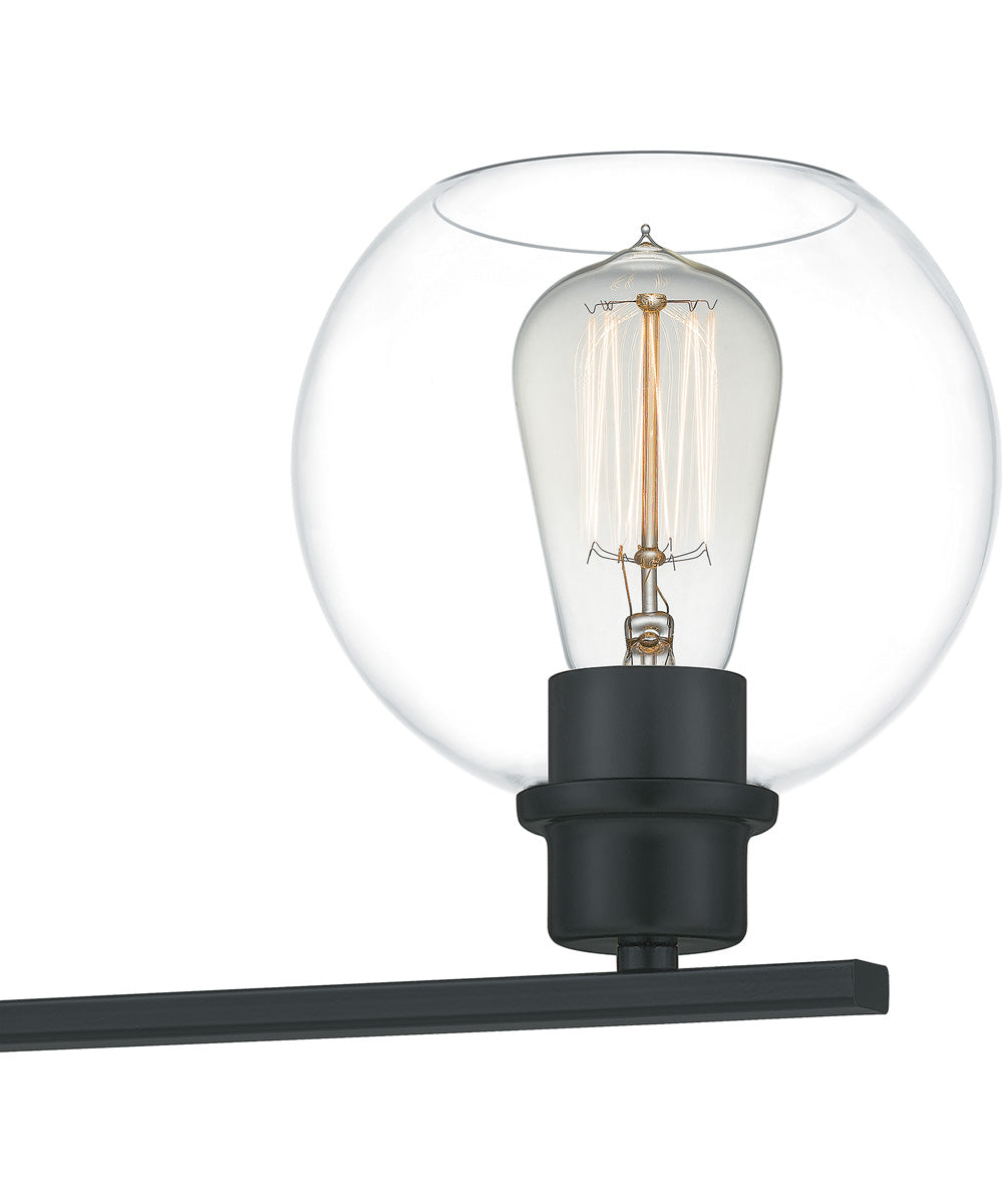 Pruitt Large 3-light Bath Light Matte Black