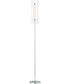63"H Centrum LED Floor Lamp Polished Chrome