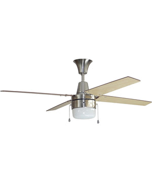 Connery 1-Light LED Ceiling Fan (Blades Included) Brushed Polished Nickel