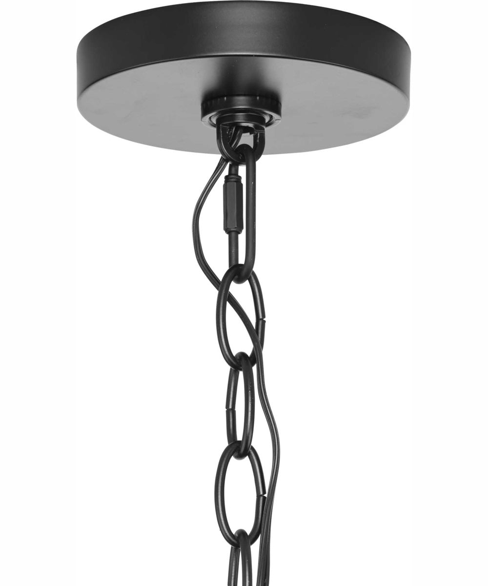Goodwin 4-Light Modern Farmhouse Hall & Foyer Light Matte Black