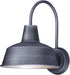 13"H Pier M 1-Light Outdoor Wall Sconce Weathered Zinc