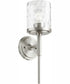 Starky 1-light Wall Mount Light Fixture Satin Nickel