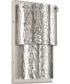 Museo 2-Light Wall Sconce Brushed Polished Nickel