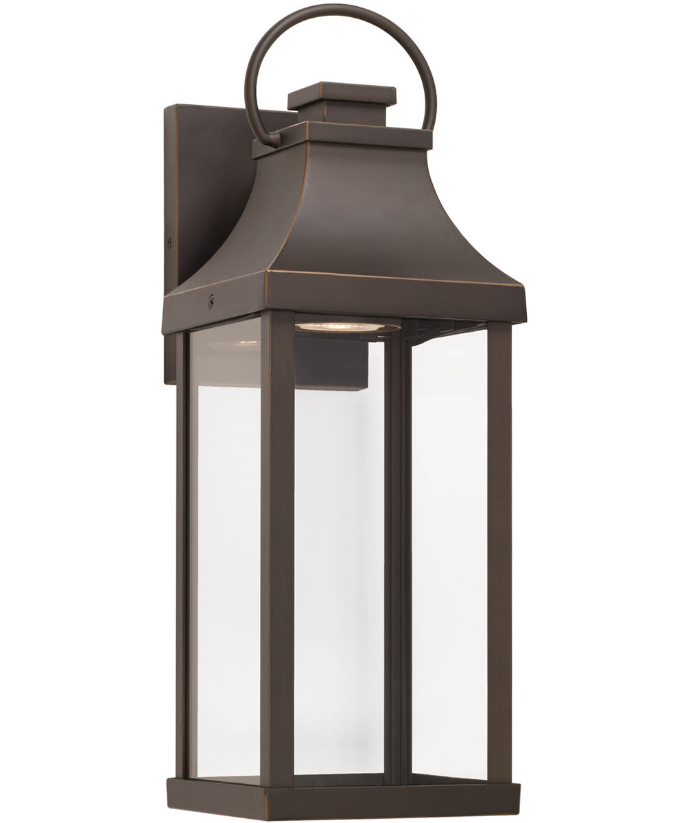 Bradford 1-Light Outdoor Wall-Lantern Rain or Shine - Oiled Bronze