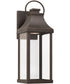 Bradford 1-Light Outdoor Wall-Lantern Rain or Shine - Oiled Bronze