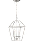 Aviary 3-light Pendant Brushed Nickel