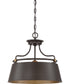 Fairview 3-light Pendant Western Bronze