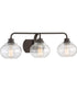Trilogy Large 3-light Bath Light Old Bronze