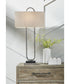 Bennish Metal Table Lamp (1/CN) Antique Silver