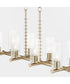 Tamara Day's Mercier 8-light Chandelier Aged Brass