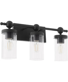 Tamara Day's Lee Boulevard 3-light Bath Vanity Light Matte Black