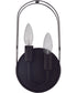 Mindful 2-Light Wall Sconce Flat Black
