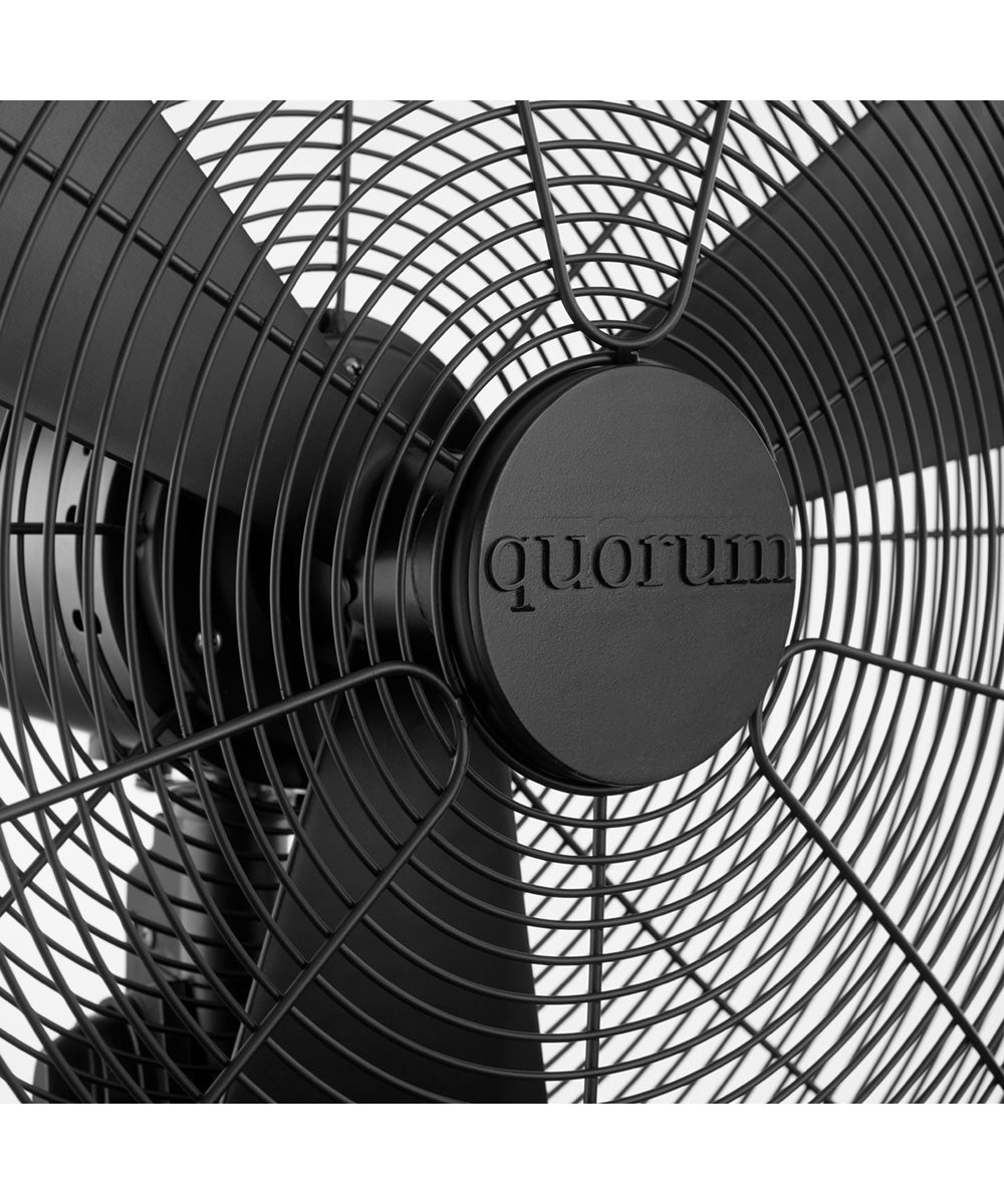 21" Impulse Patio Ceiling Fan Matte Black