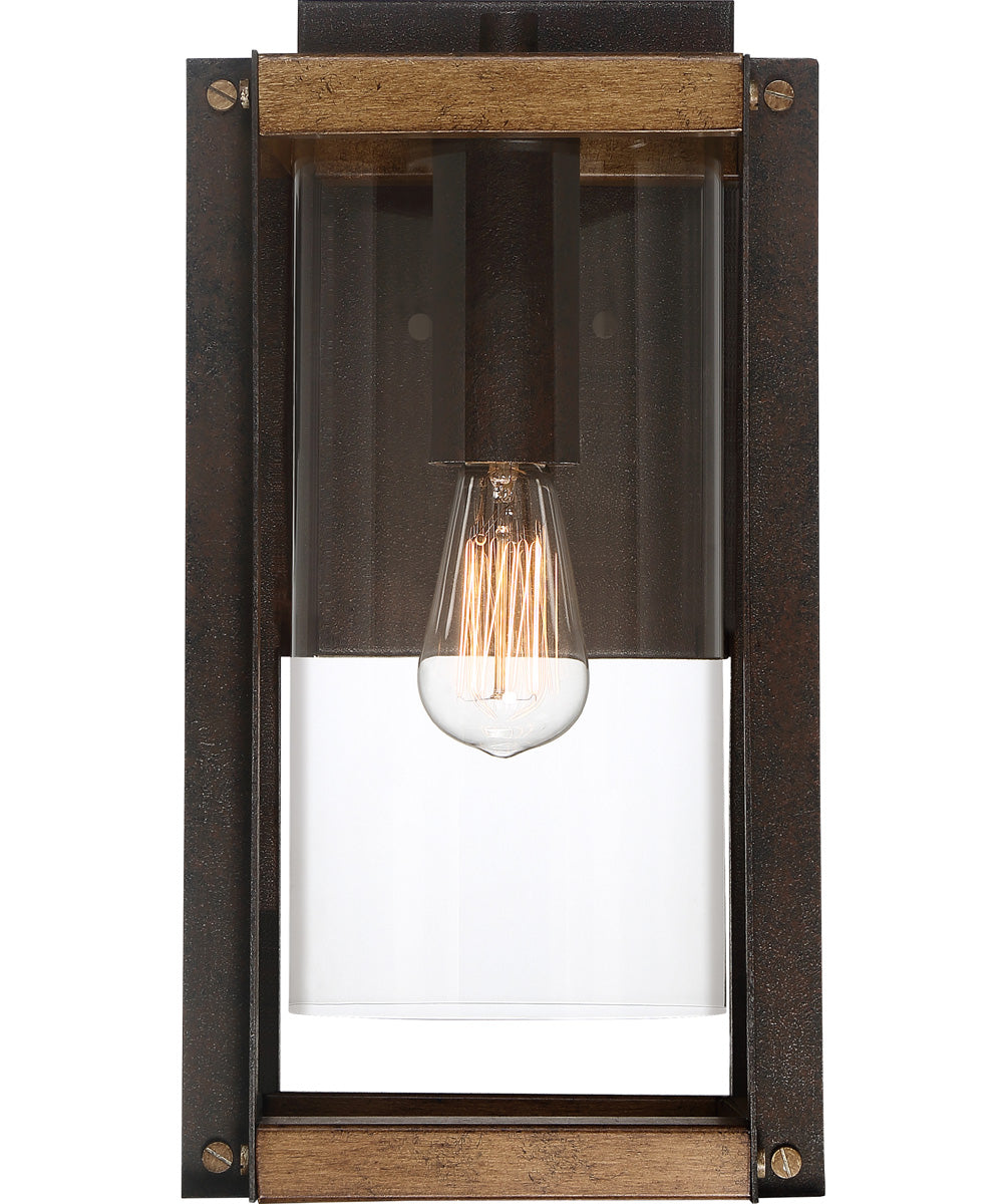 Marion Square Large 1-light Outdoor Wall Light Rustic Black