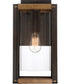 Marion Square Large 1-light Outdoor Wall Light Rustic Black