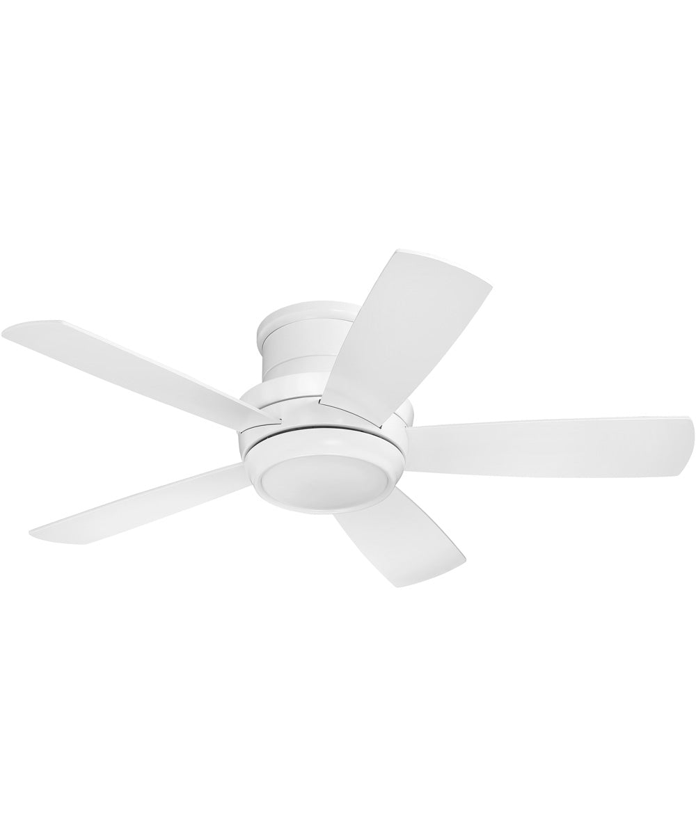 Tempo Hugger 44" 1-Light LED Ceiling Fan (Blades Included) White