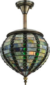 13"W Beehive Pendant