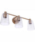 Emilio 3-Light Vanity Satin Brass