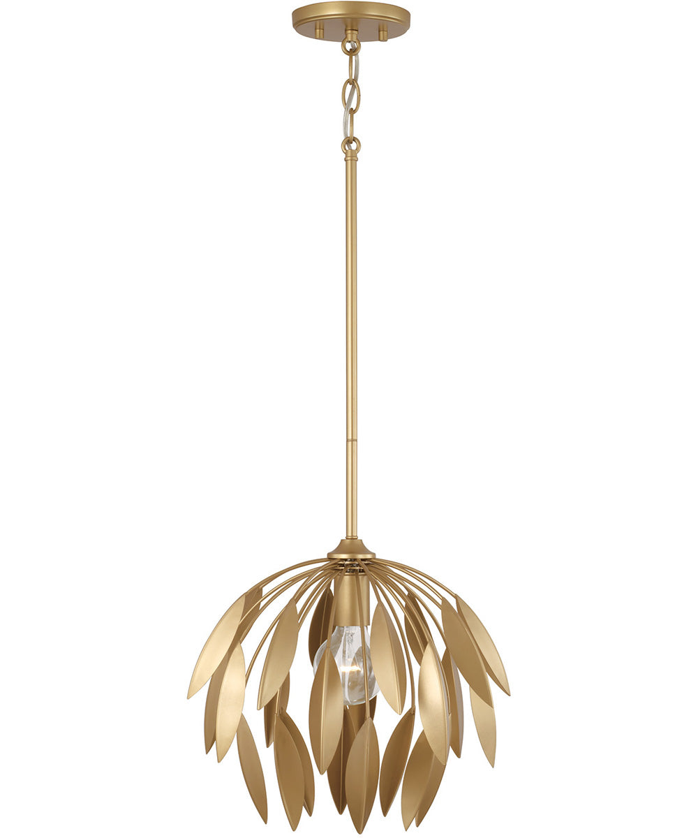 Margeaux 1-Light Pendant Buffed Gold