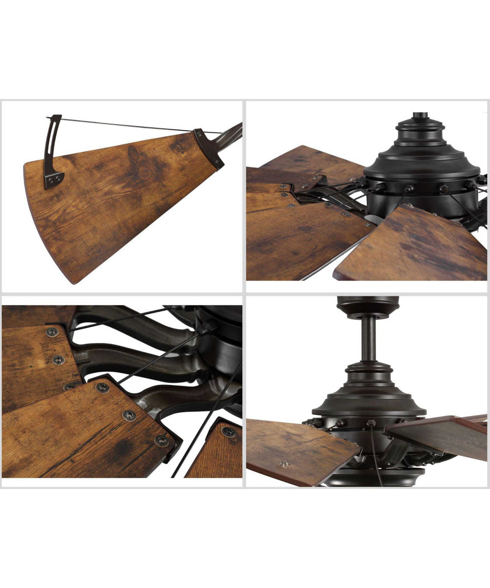 Springer 60" 12-Blade 60" Ceiling Fan Architectural Bronze