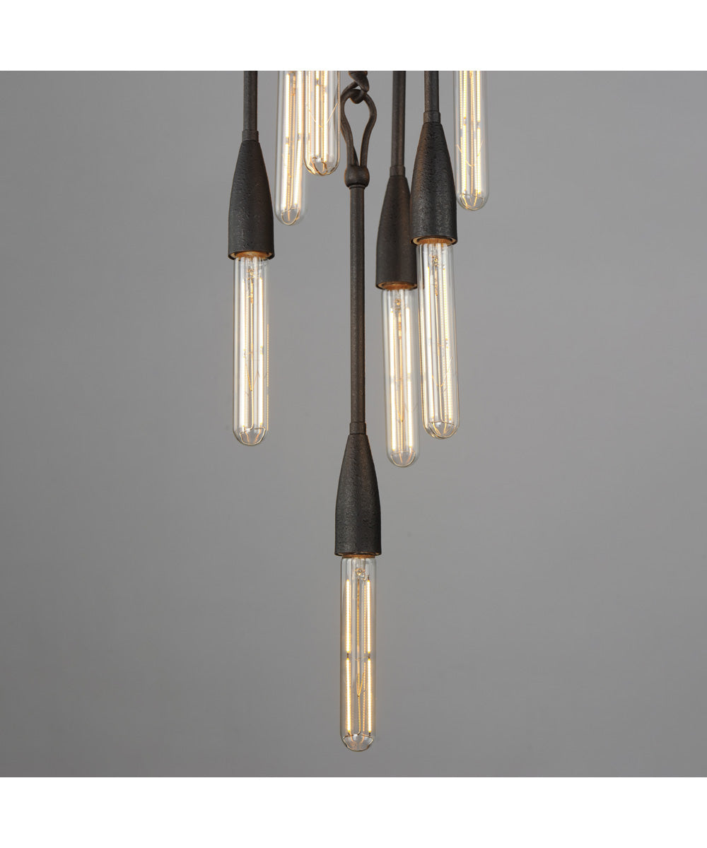 Pioneer 7-Light Pendant Anthracite