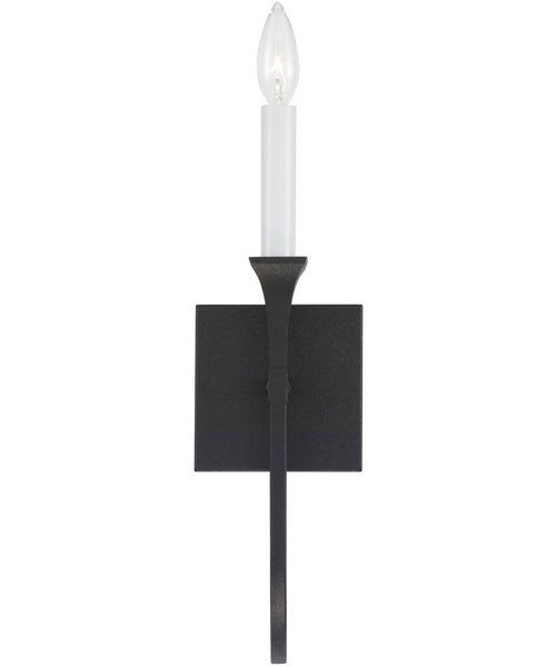 Decklan Decklan 1-Light Sconce Black Iron 652311BI