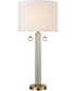 Cannery Row 2-Light Table Lamp Glass