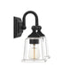 Nicholas Medium 2-light Bath Light Earth Black