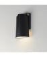 Rivet VX LED Outdoor Sconce Black / Antique Brass