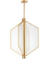 Telstar Large LED Pendant Natural Aged Brass