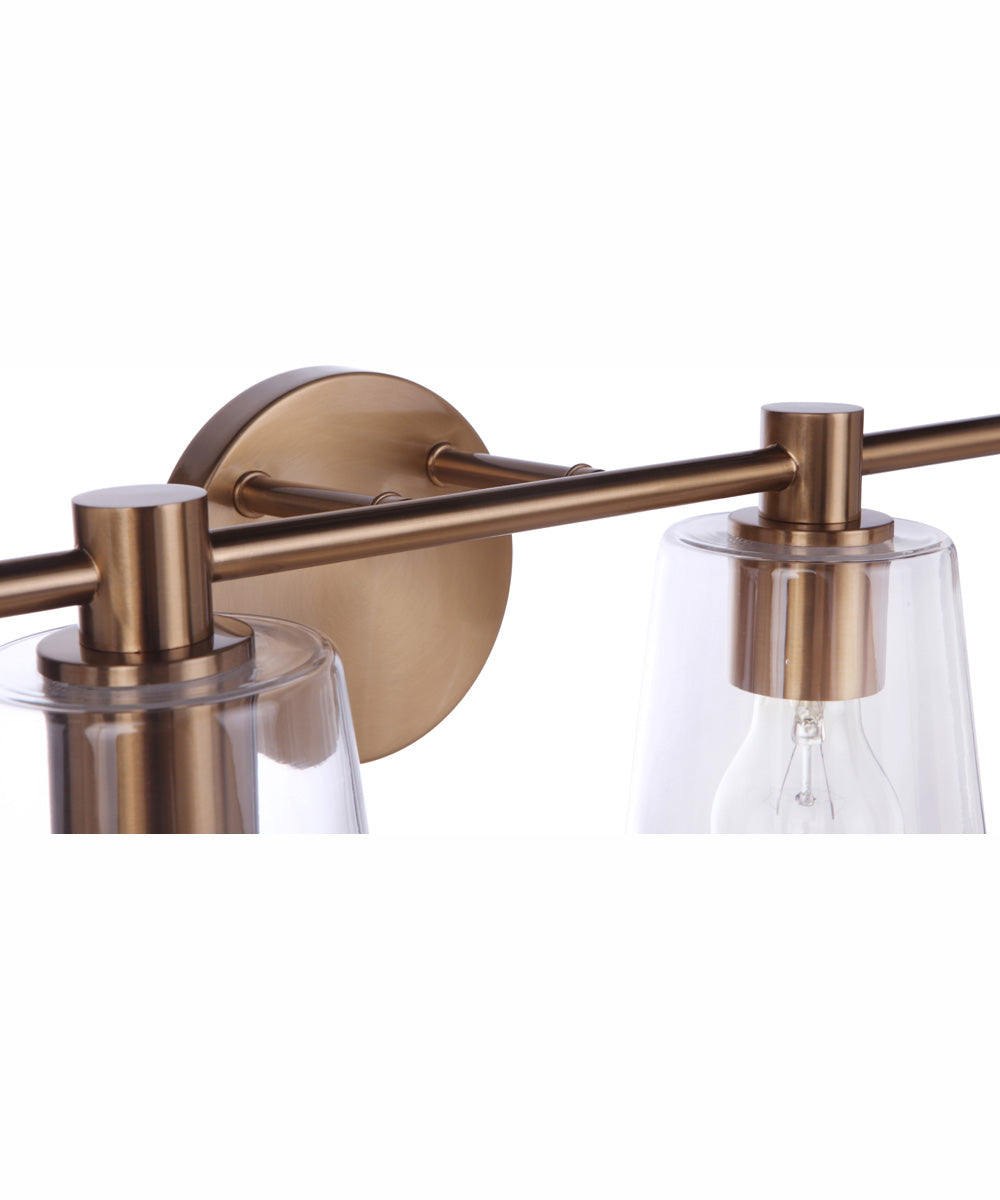 Emilio 4-Light Vanity Satin Brass