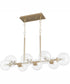 Rovi 8-light Chandelier Aged Brass
