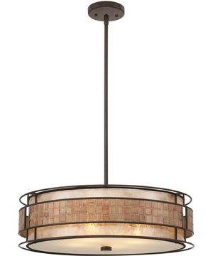 Laguna 4-light Pendant Renaissance Copper