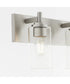 Fallstaff 3-light Bath Vanity Light Satin Nickel
