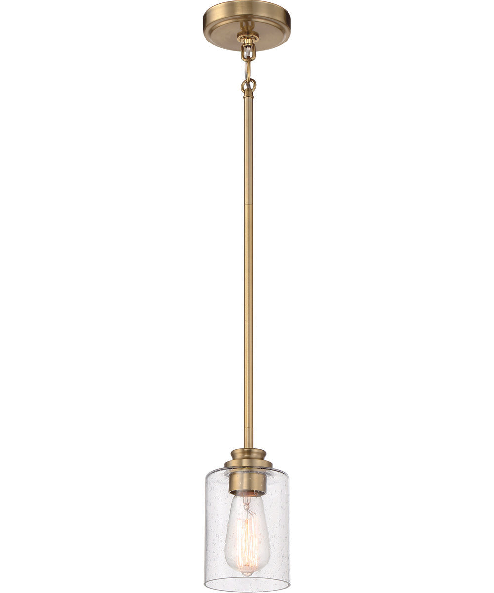 Bolden 1-Light Mini Pendant Satin Brass