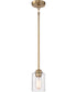 Bolden 1-Light Mini Pendant Satin Brass