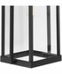 Walcott 1-Light Modern Farmhouse Outdoor Large Wall Lantern Textured Black