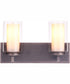 Texture 2-Light Vanity Natural Iron / Vintage Iron