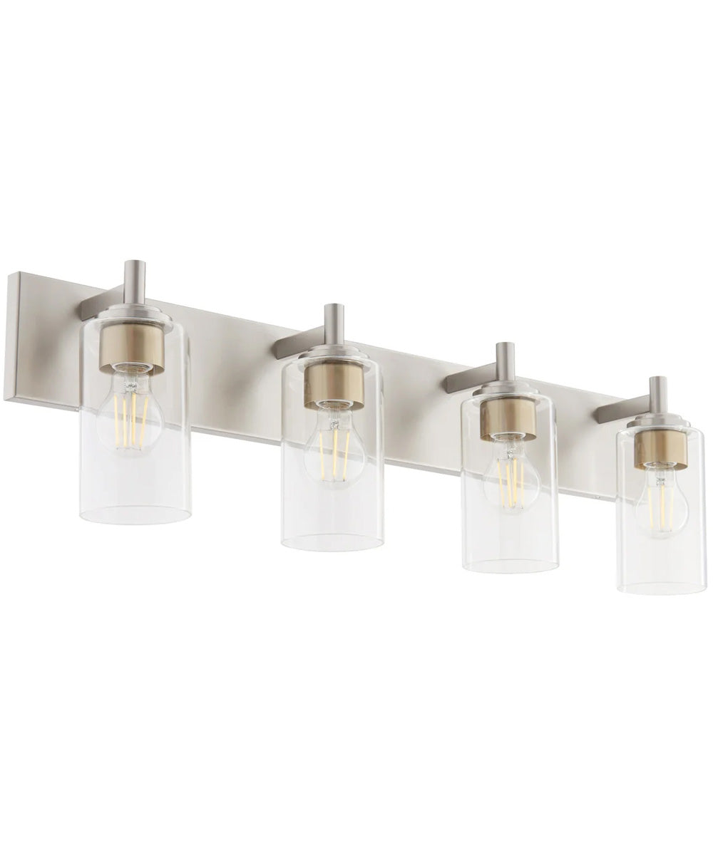 Fallstaff 4-light Bath Vanity Light Satin Nickel