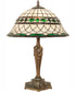 23" High Tiffany Roman Table Lamp