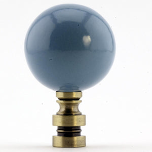 Ceramic Sky Ball Antique Base Lamp Finial 2.25"h