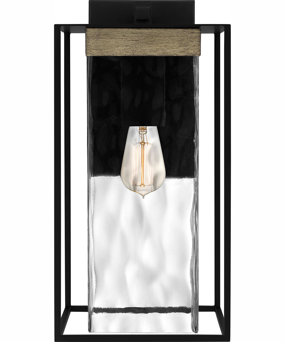 Longwood Large 1-light Outdoor Wall Light Matte Black