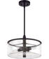 Hailie 4-Light Pendant Flat Black