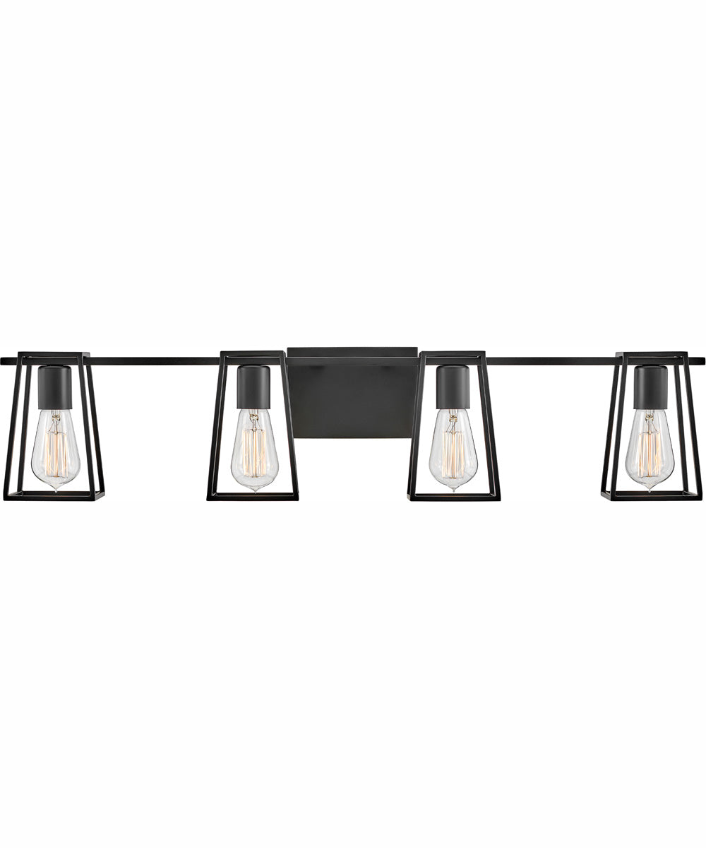 Filmore 4-Light Four Light Vanity in Black