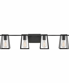 Filmore 4-Light Four Light Vanity in Black