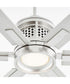 80" Zeus Patio Ceiling Fan Satin Nickel