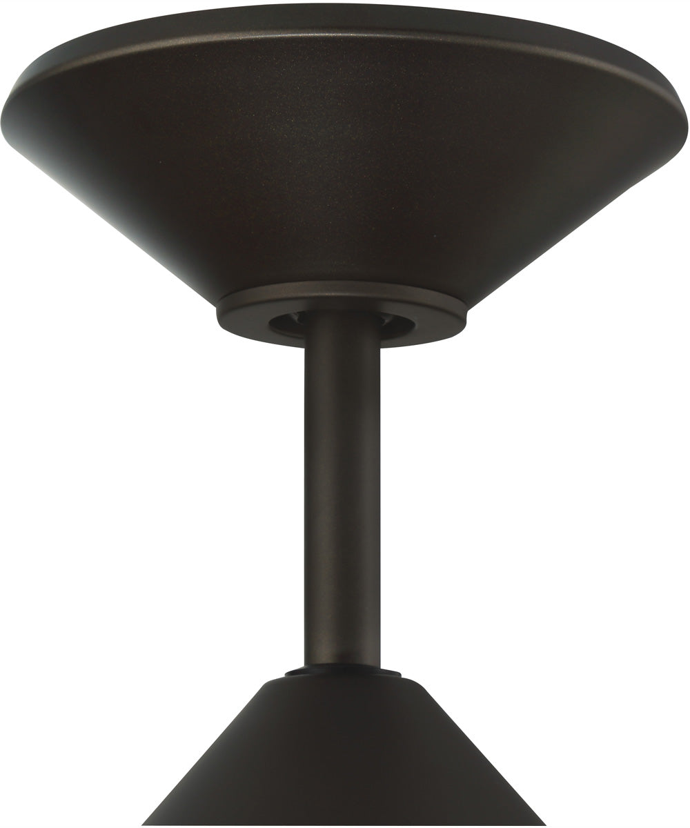 60" Delaney 1-Light Indoor/Outdoor Ceiling Fan Espresso