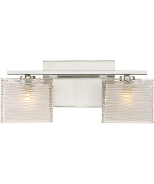 Westcap Medium 2-light Bath Light Brushed Nickel